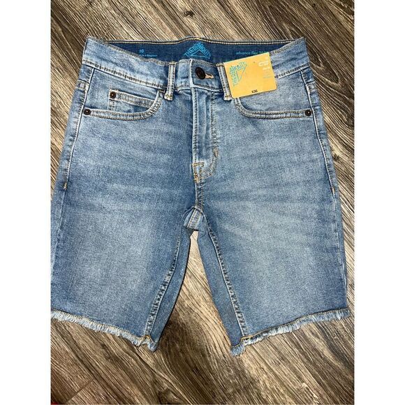 Blue Denim Jean Shorts - Picture 1 of 3